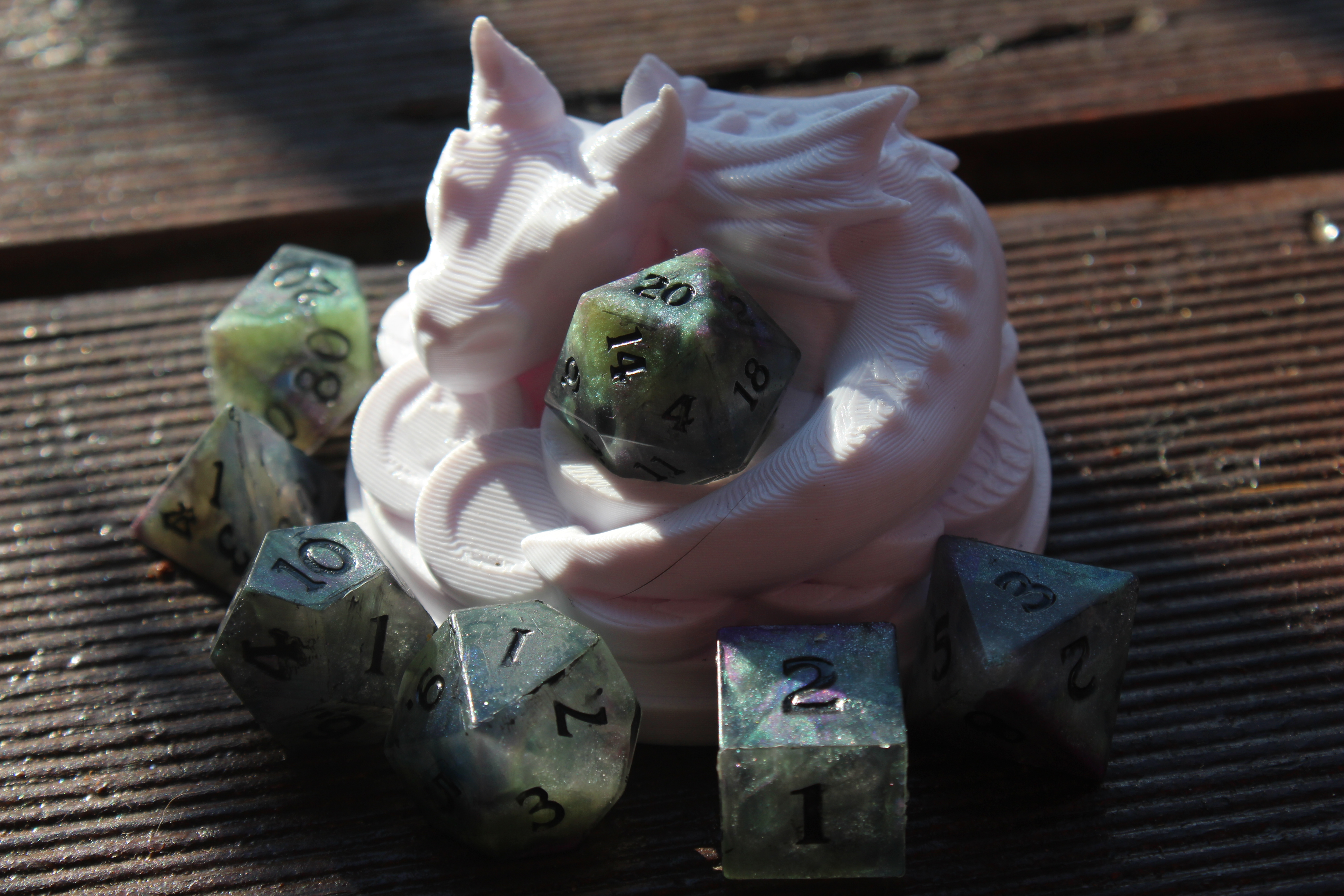 Handmade Resin Dice example 18
