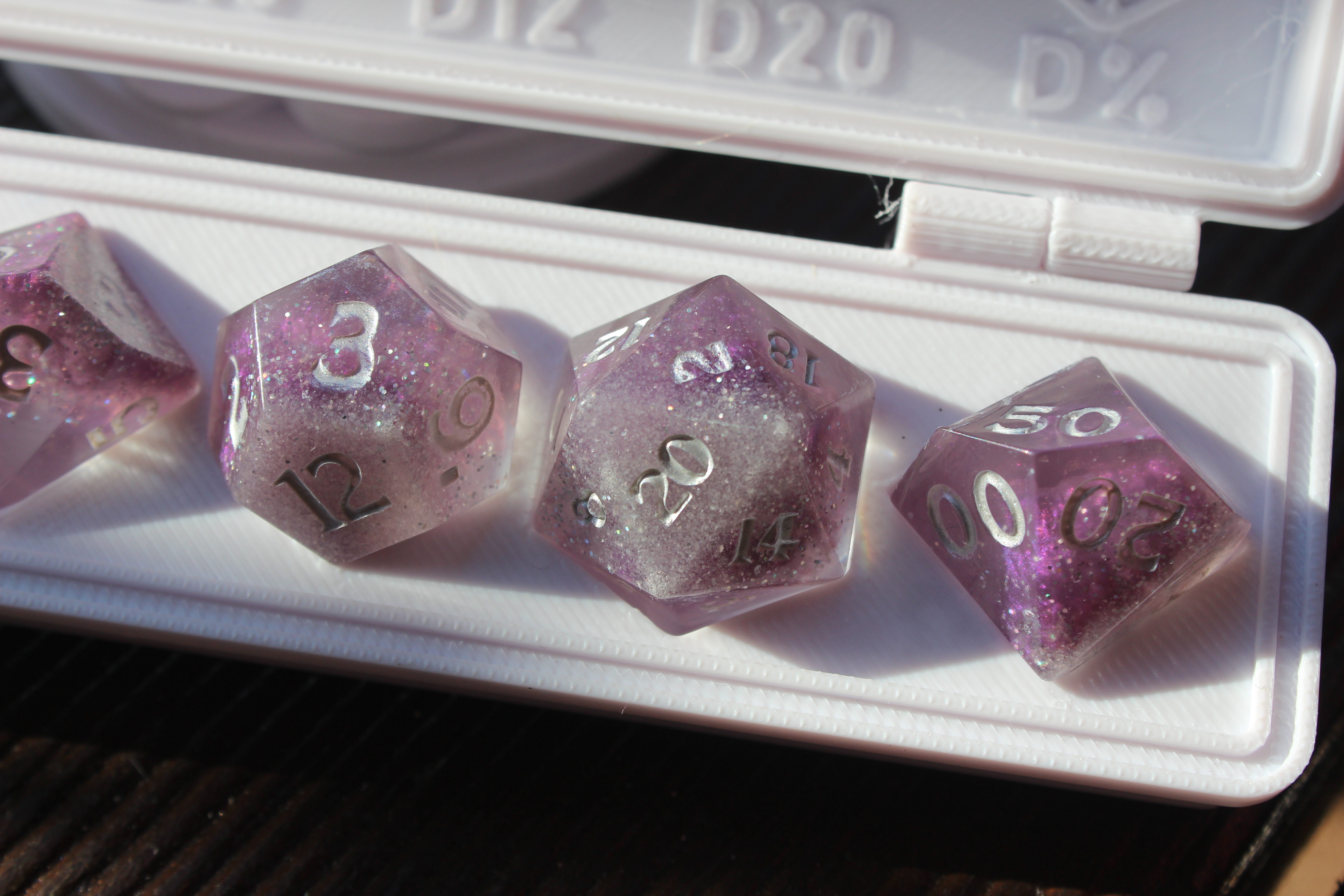 Handmade Resin Dice example 19