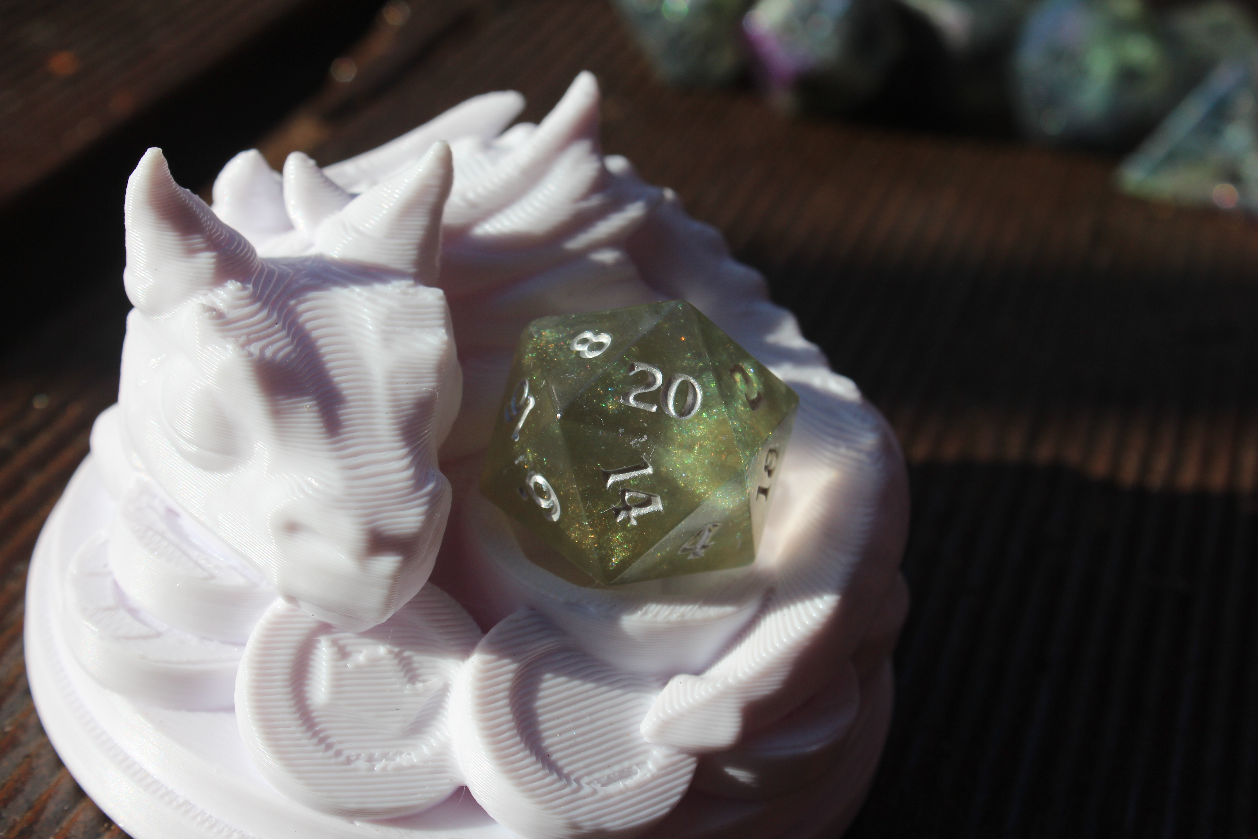 Handmade Resin Dice example 37