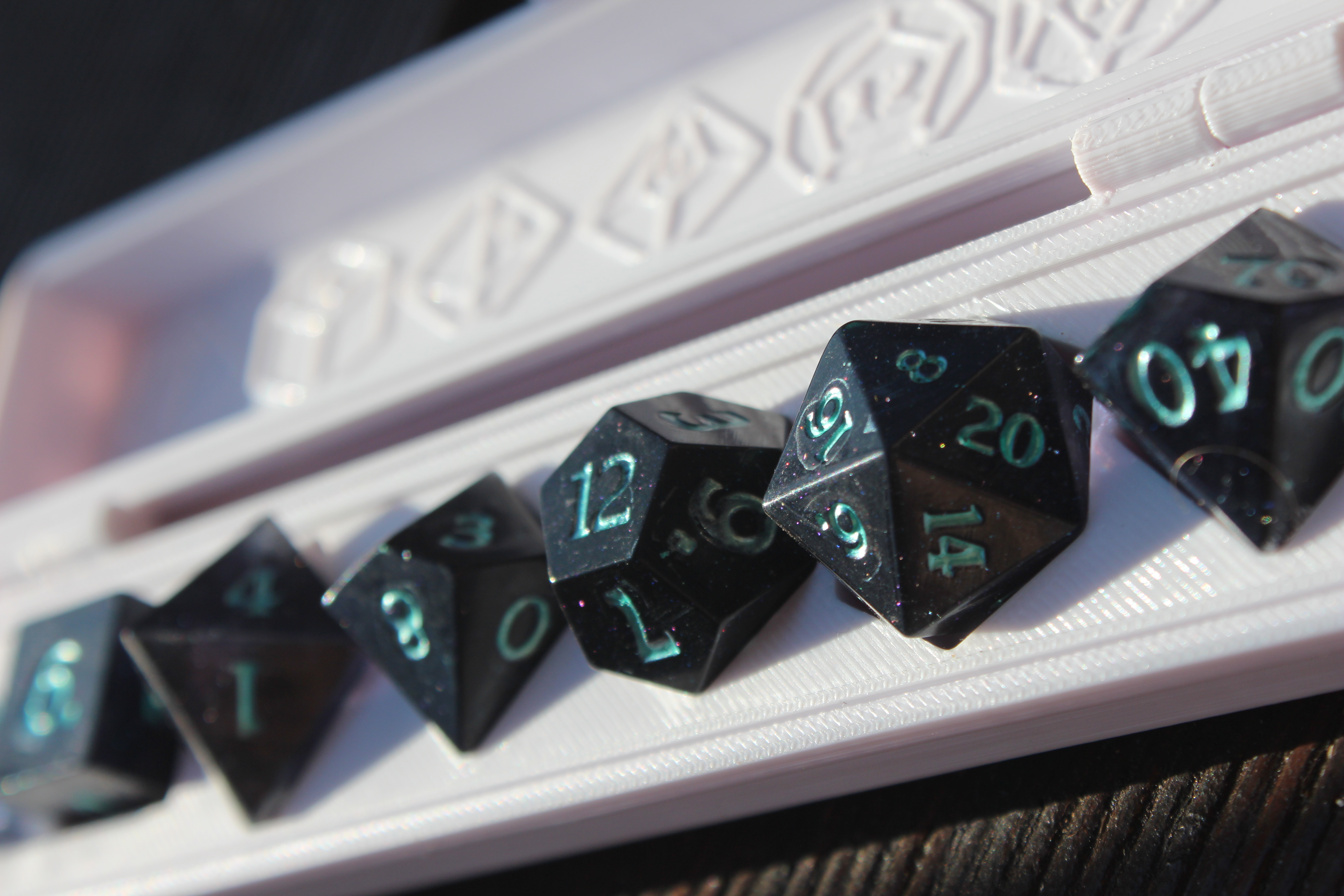 Handmade Resin Dice example 42