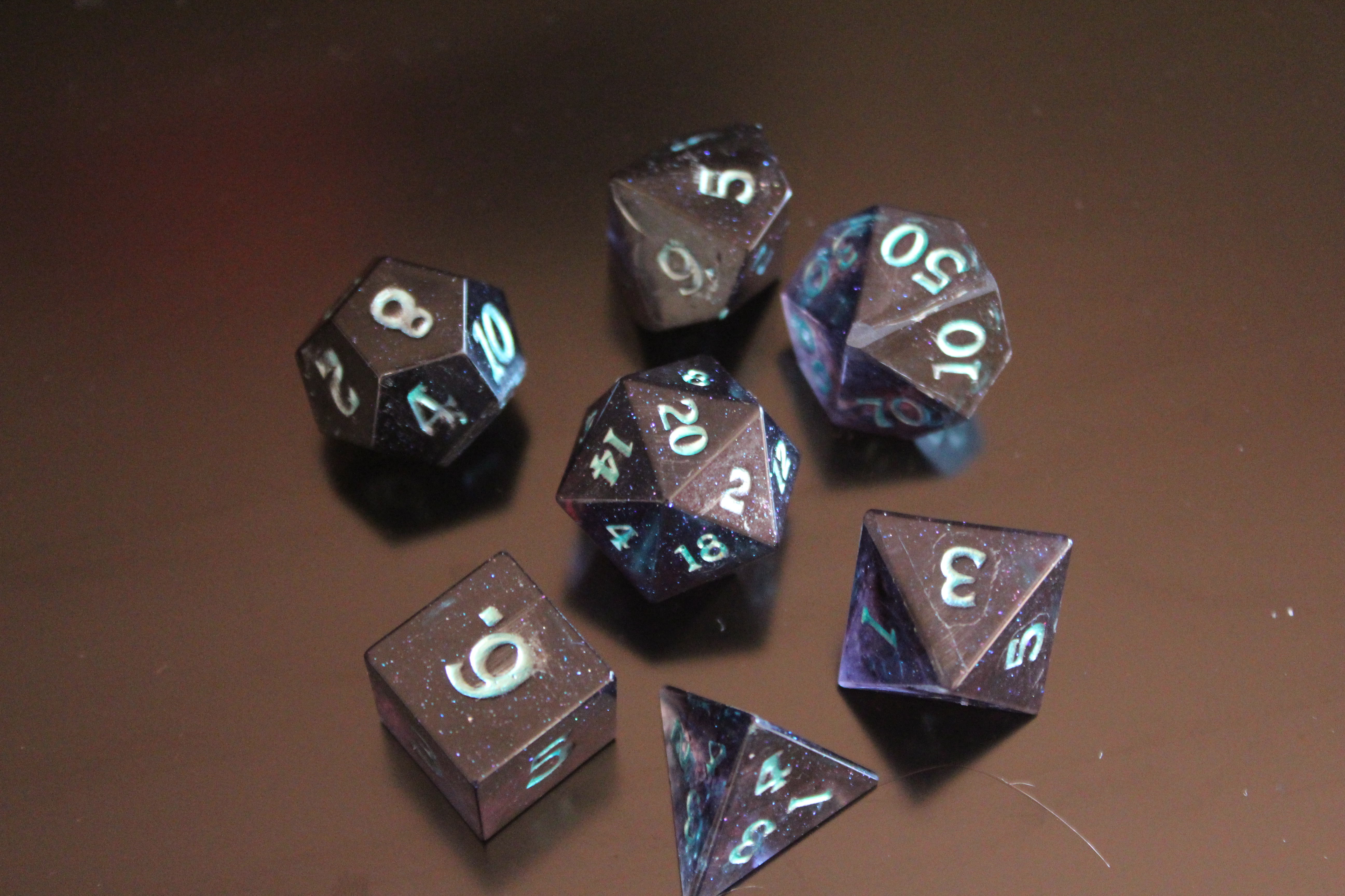 Handmade Resin Dice example 49