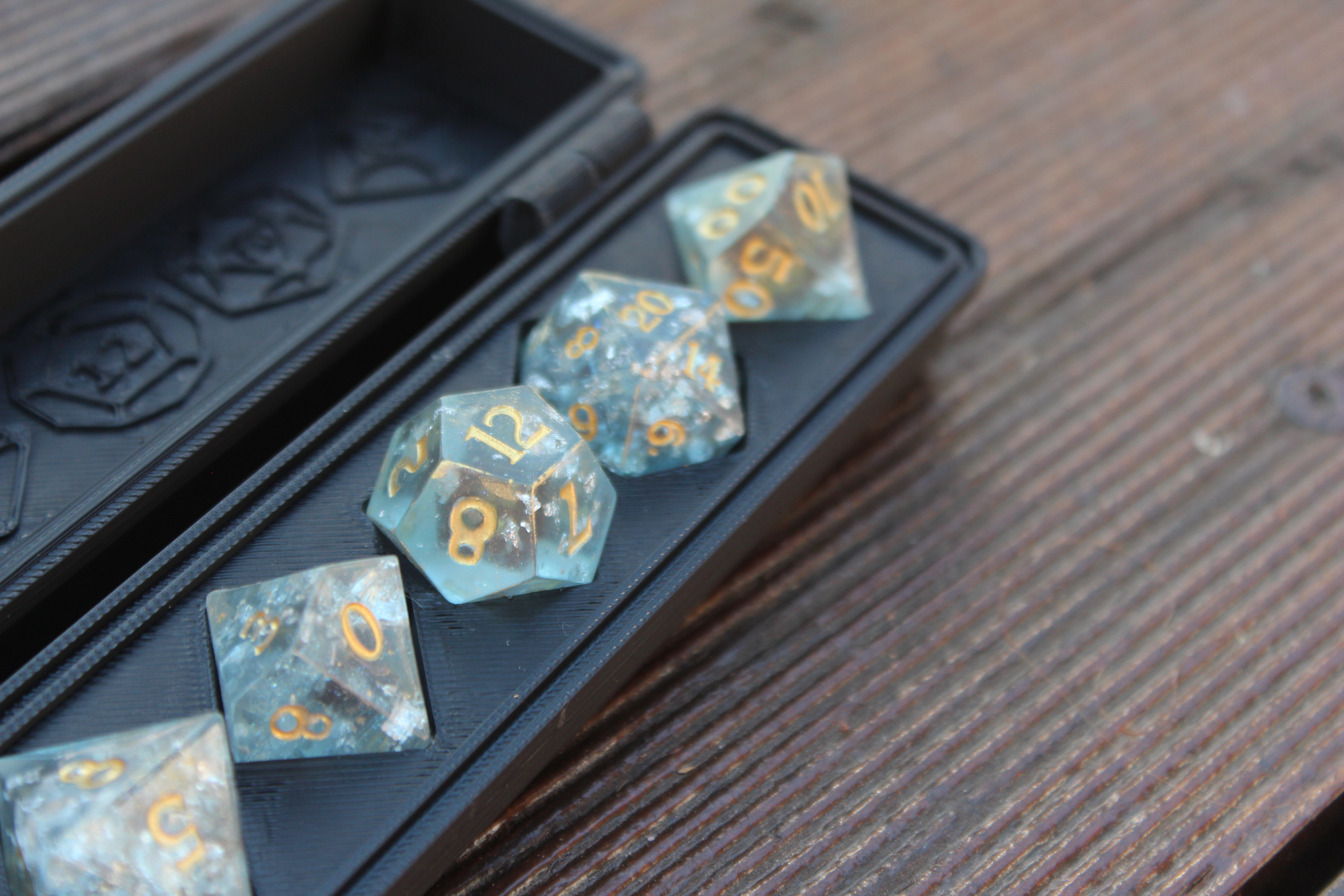 Handmade Resin Dice example 60