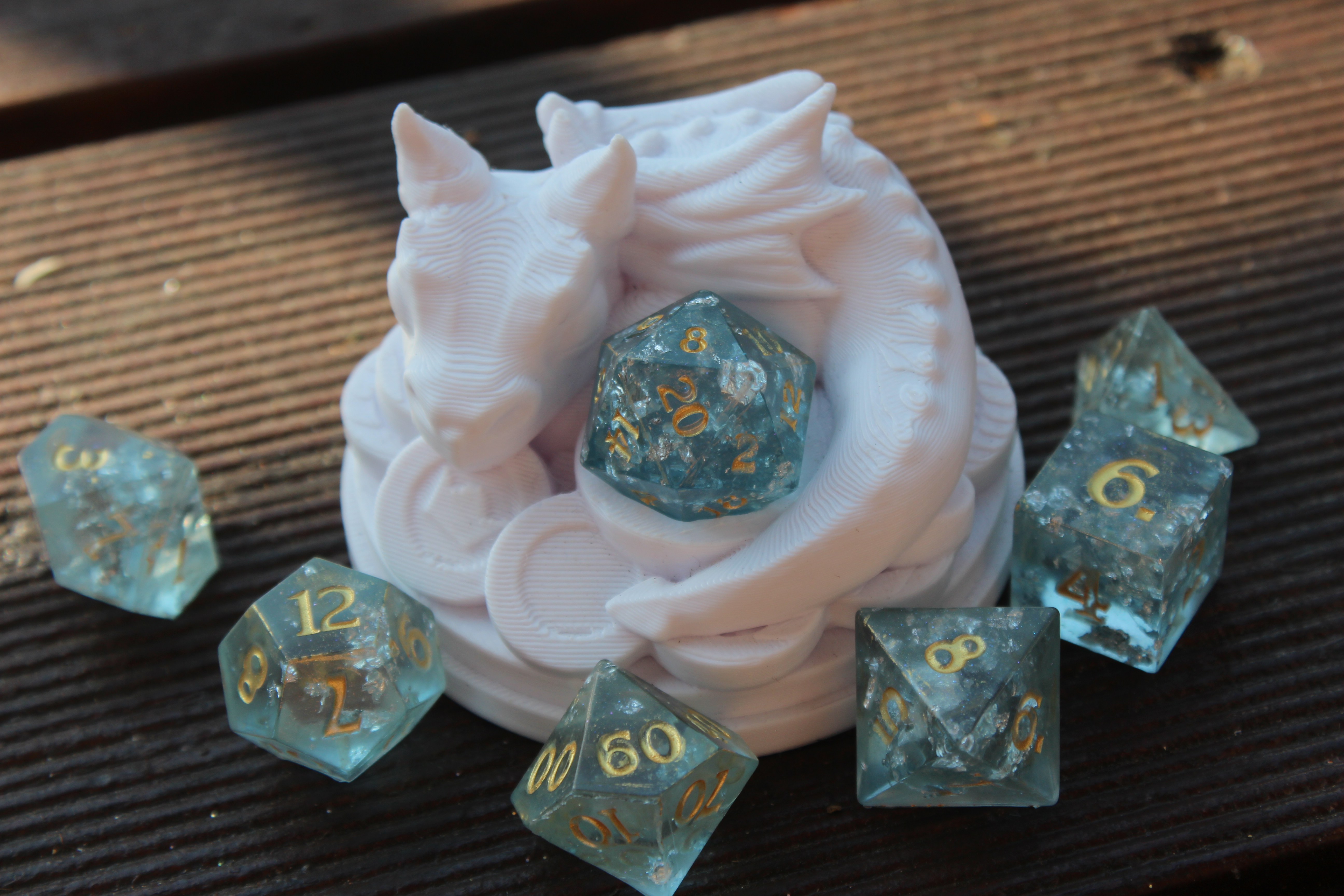 Handmade Resin Dice example 62