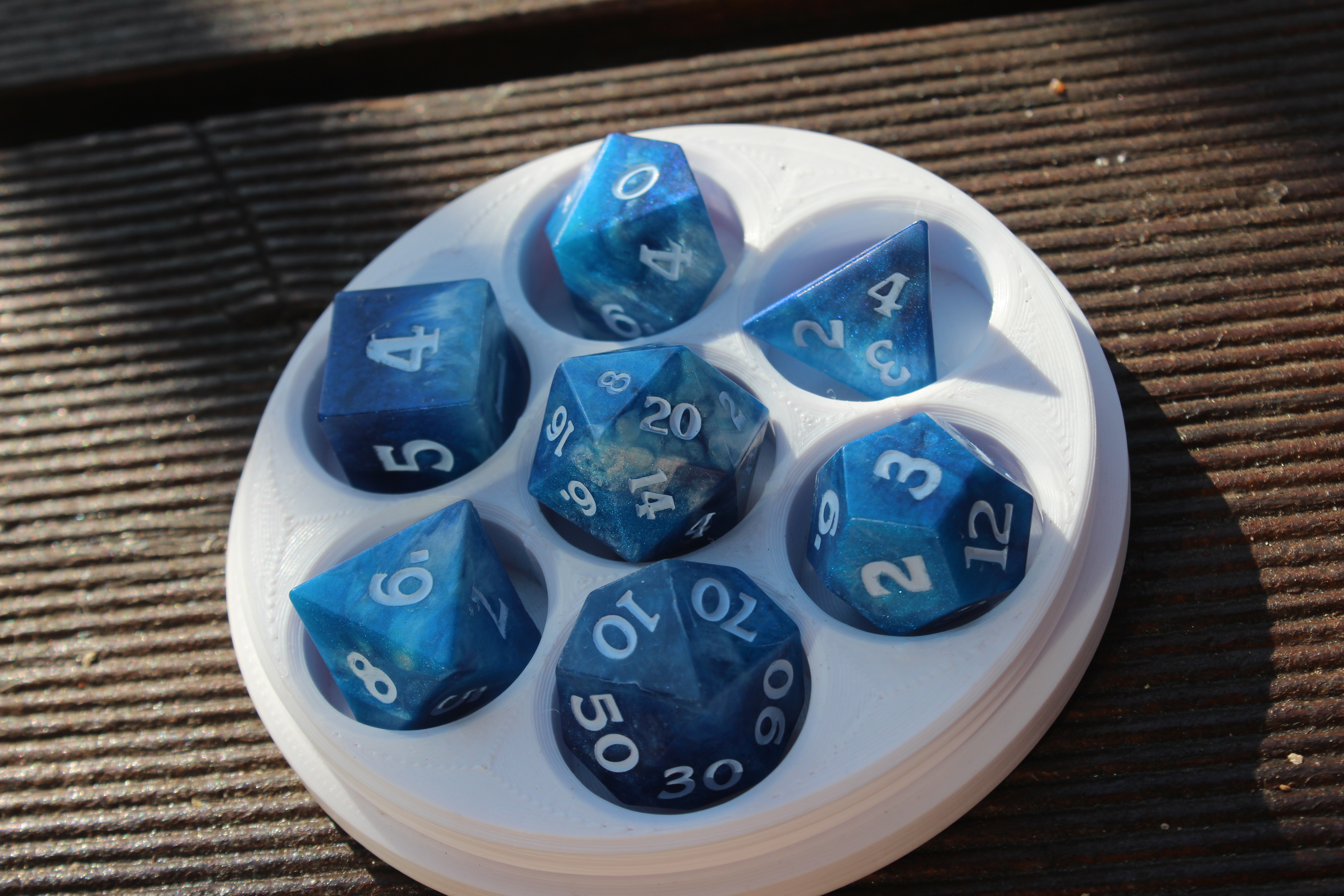 Handmade Resin Dice example 68
