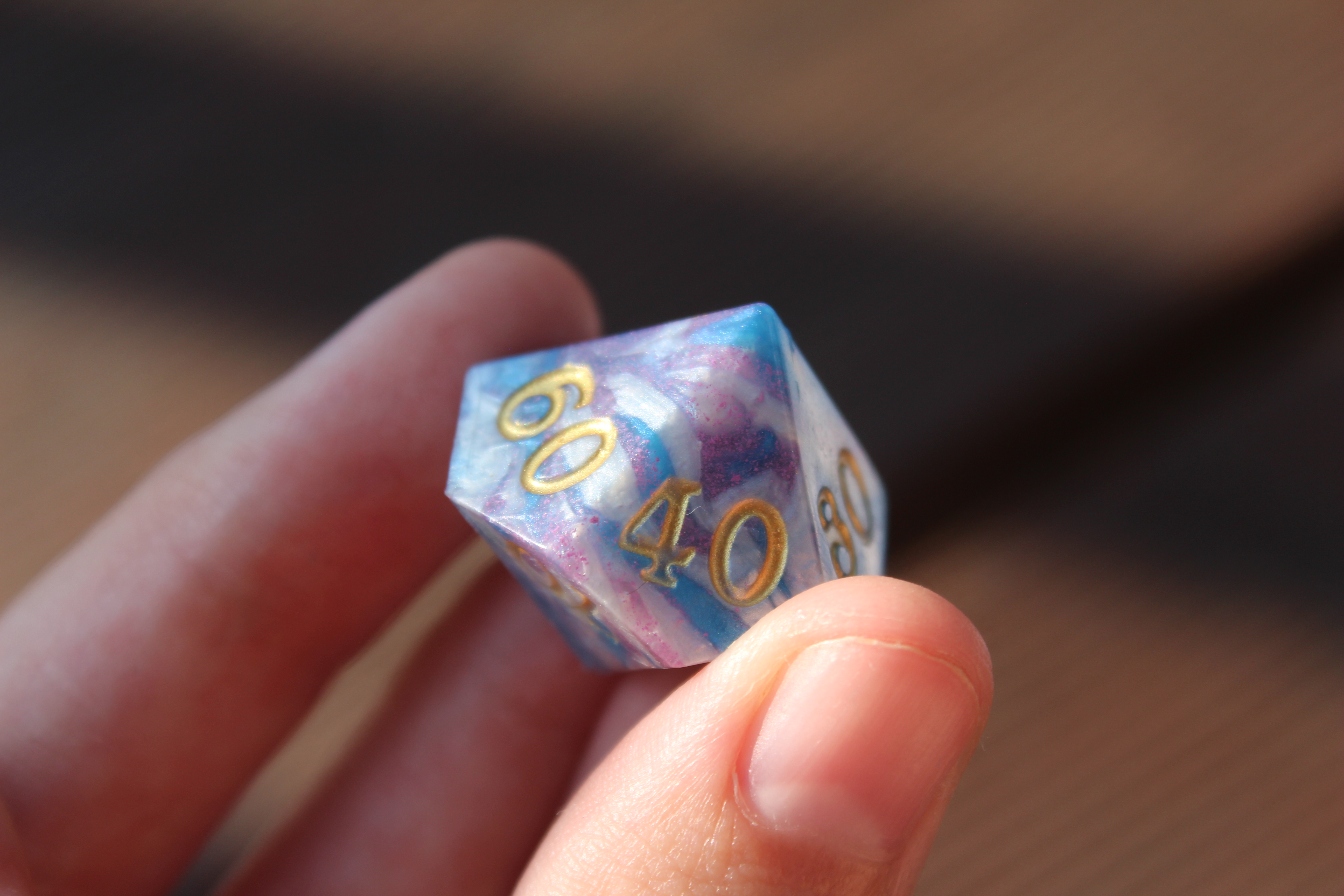 Handmade Resin Dice example 72
