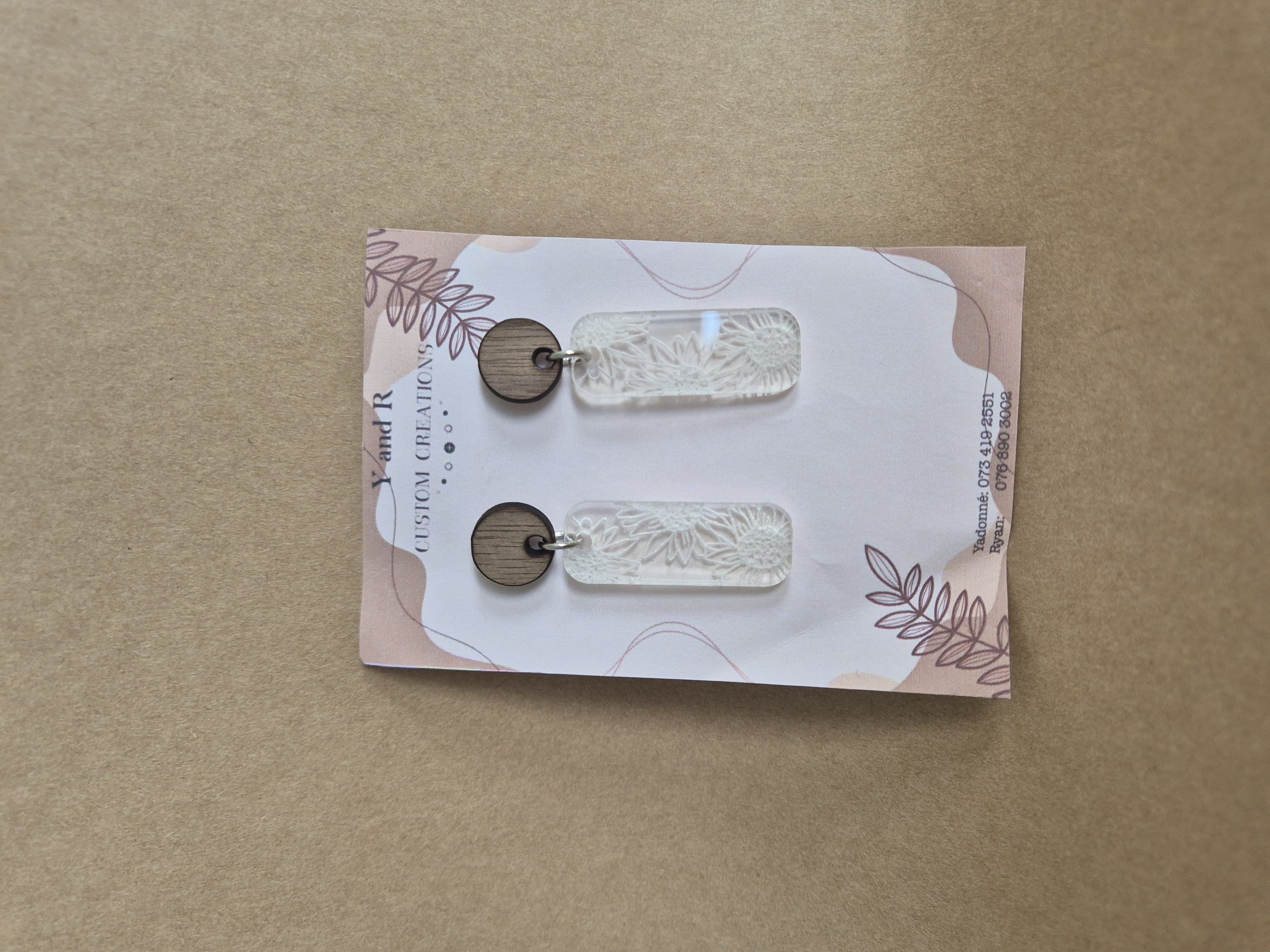 Laser-Cut Earrings example 3