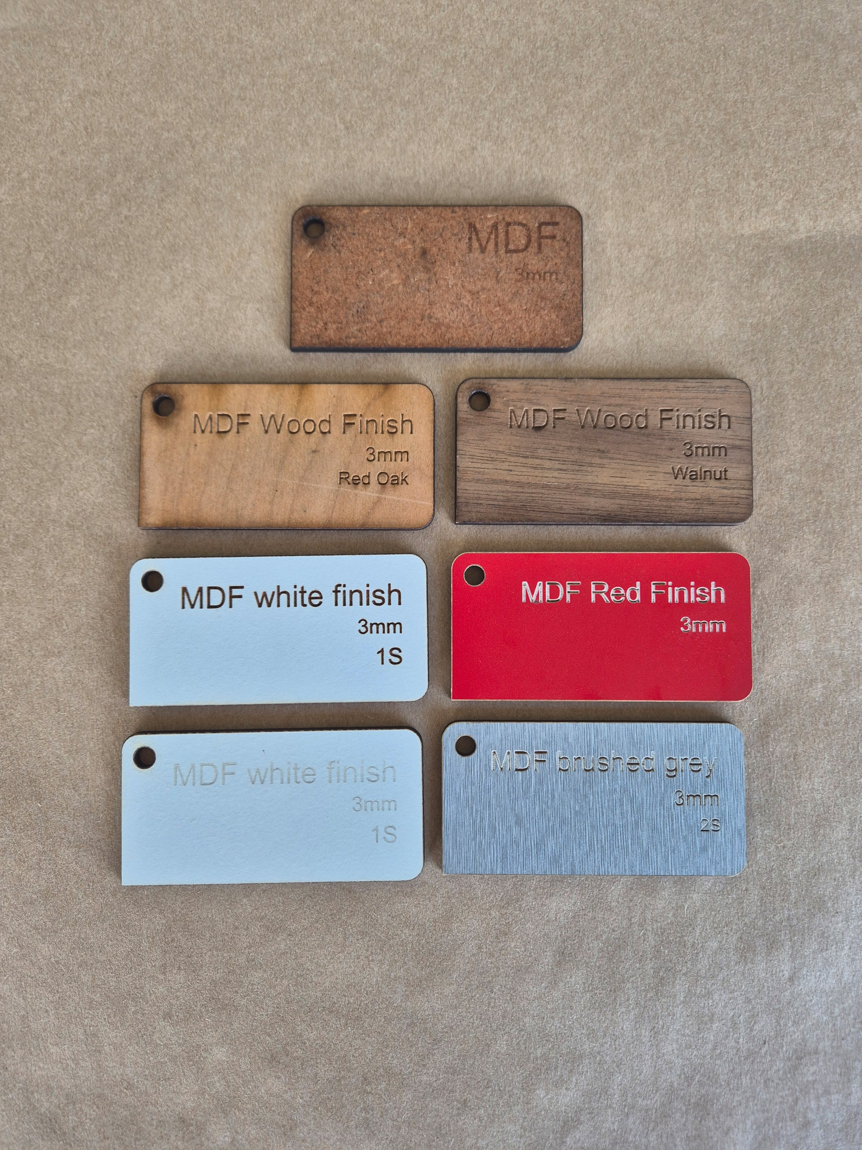 Material and Finish Samples example 4
