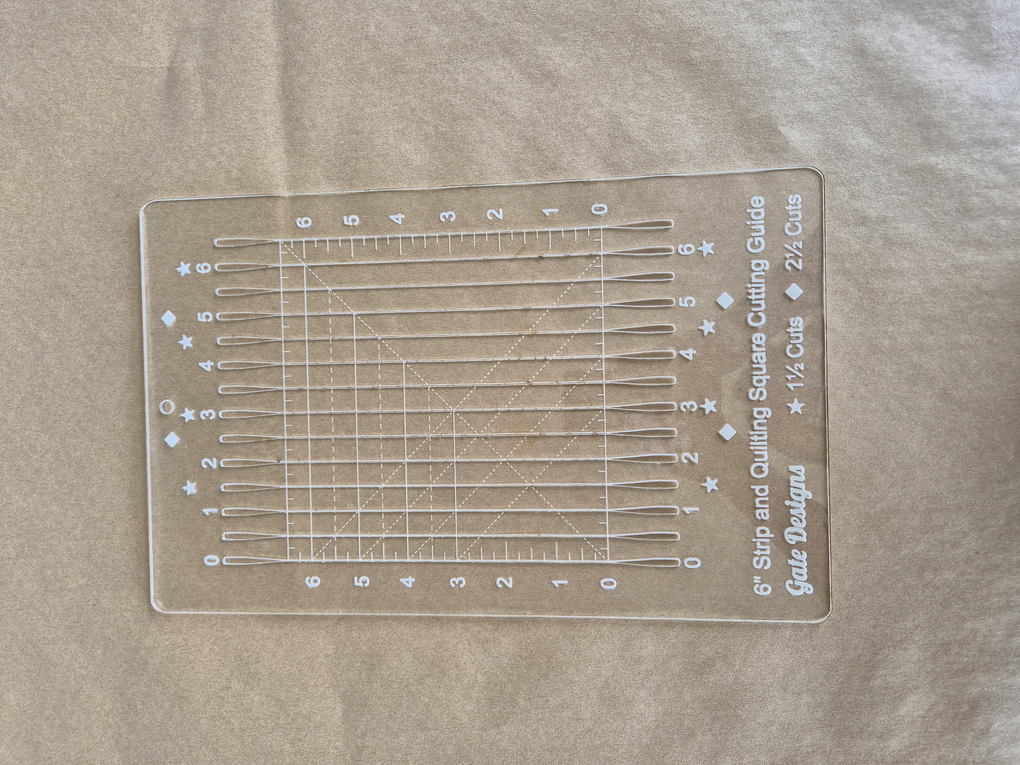 Custom Quilting Rulers example 1