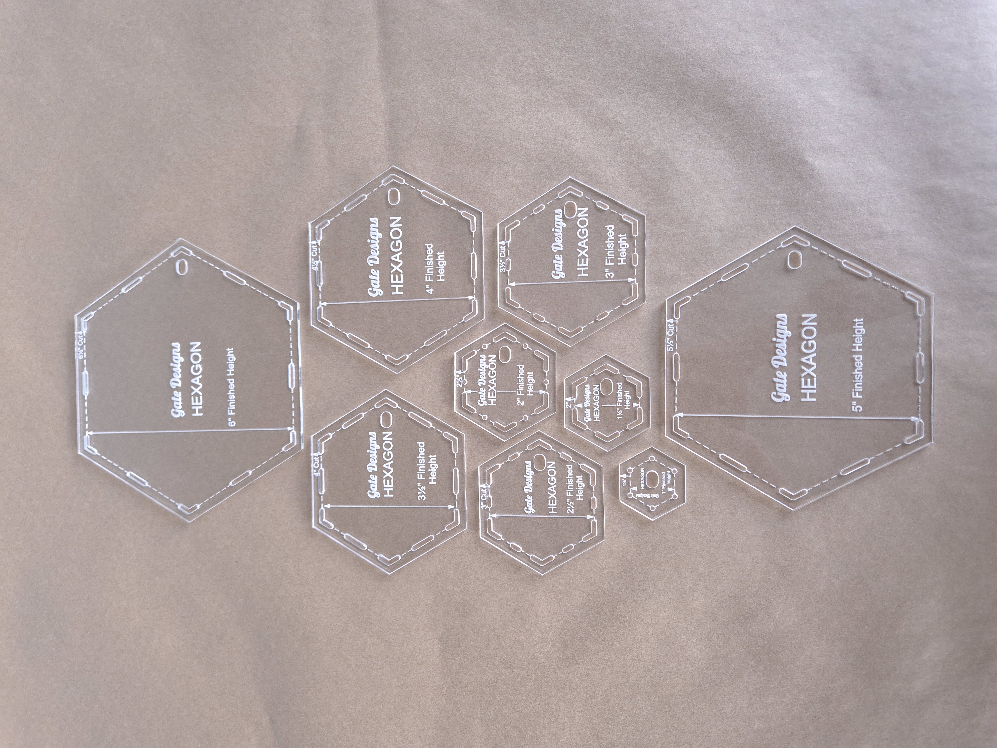 Custom Quilting Rulers example 5